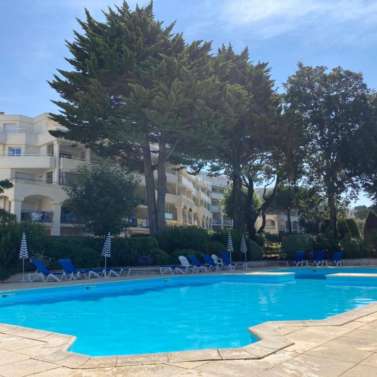 Studio à 300m de la plage, parc, piscine, terrasse - Quadruple Room - 22