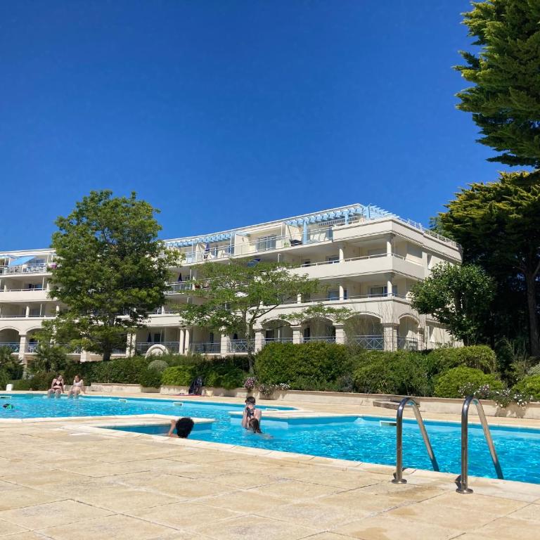 Studio à 300m de la plage, parc, piscine, terrasse - Quadruple Room - 23
