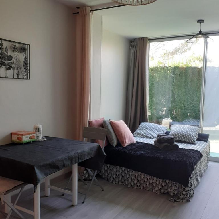T2 Bord de mer avec jardin et piscine - One-Bedroom Apartment - 17