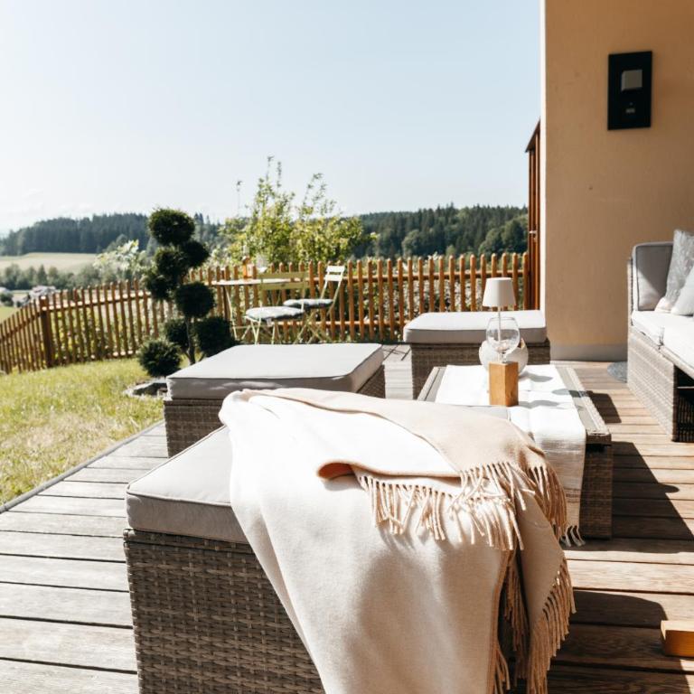 Ferienwohnung Alpenblick I Kamin I private Sauna - Apartment mit Blick auf die Berge - 15