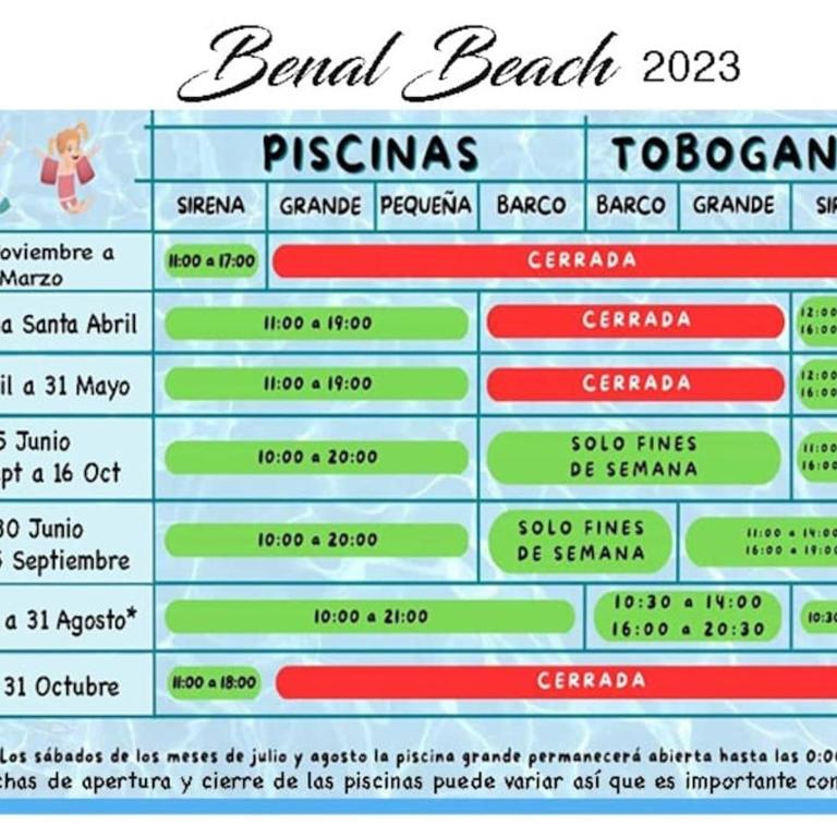 Benal beach 1BDR apartament with water park - Apartamento de 1 dormitorio - 38