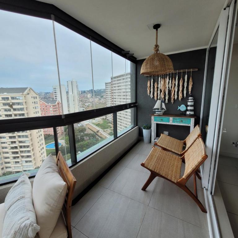 Espectacular Dpto en costa de montemar - Two-Bedroom Apartment - 3