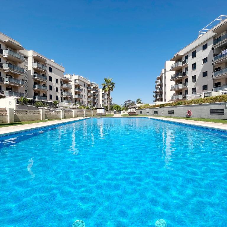 Global Vacacional, Apartamento con gran terraza en Canet - Apartamento - Planta baja - 33