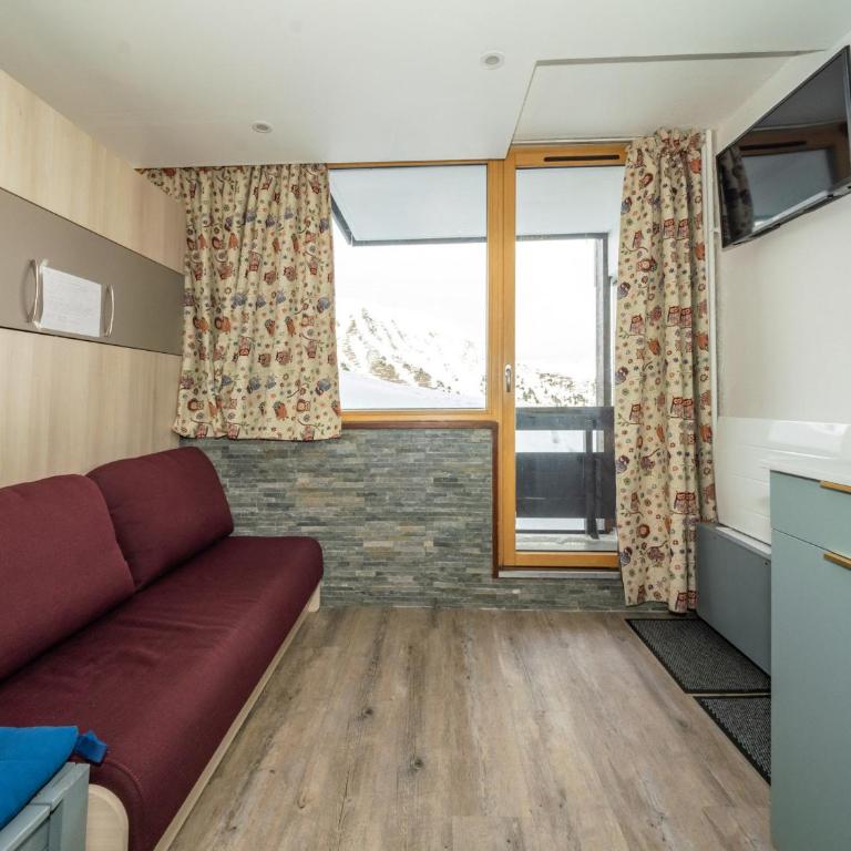 Studio confortable skis aux pieds avec balcon et WIFI - FR-1-502-524 - Studio - 8