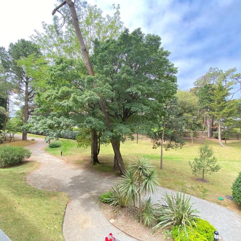 Calme et verdoyant: Appart 2 pièces, terrasse, parking, proche plage et commerces - FR-1-245-74 - Appartement - 14