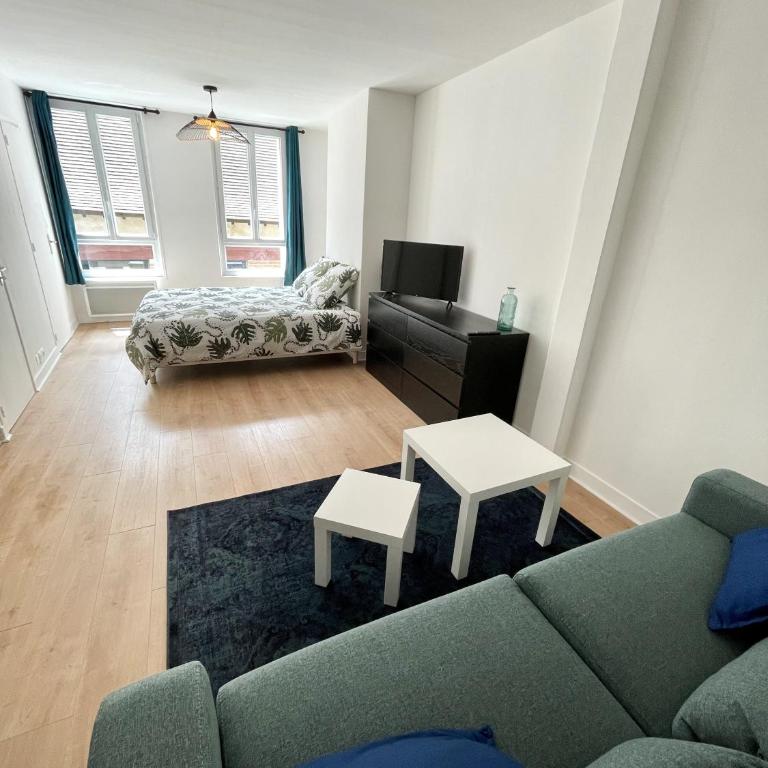 Les 4 saisons Honfleur - Studio 1 - One-Bedroom Apartment - 14