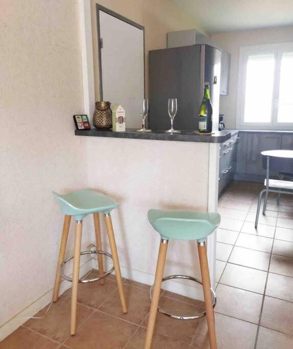Maison de plein pied, 80m2, 2 ch., jardin clos - Two-Bedroom House - 13