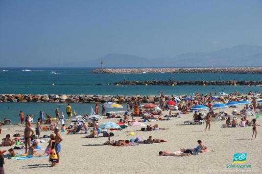 soleil catalan ok chéques vacances rdc terrasse privative 150m mer 6pers wifi parking - Appartement 2 Chambres - 21