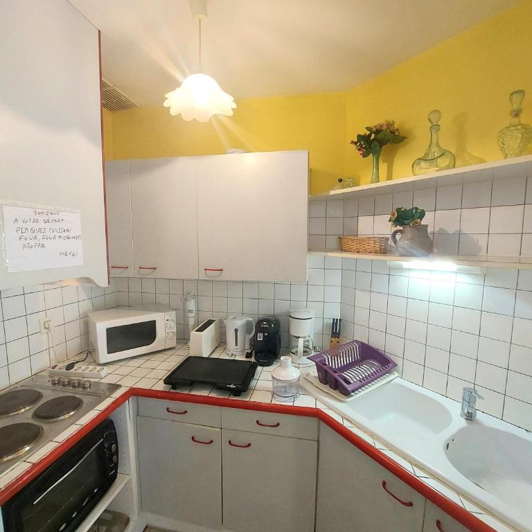 soleil catalan 150m mer ok chéques vacances animaux 1ere étage 6pers wifi parking - Appartamento con 2 Camere da Letto - 2