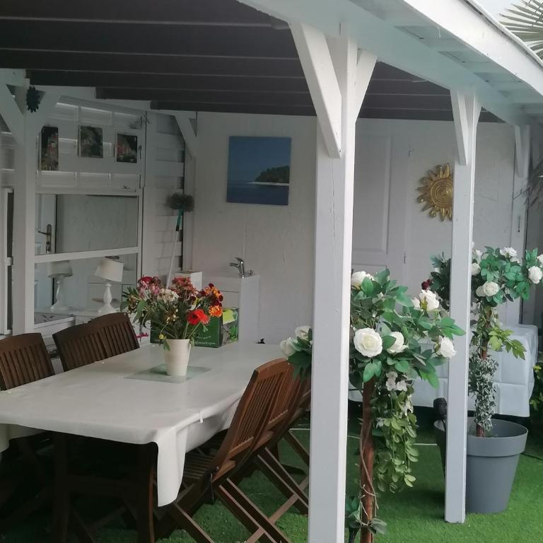 maison calme avec piscine palmiers 300m de la plage pornichet centre - Two-Bedroom House - 12