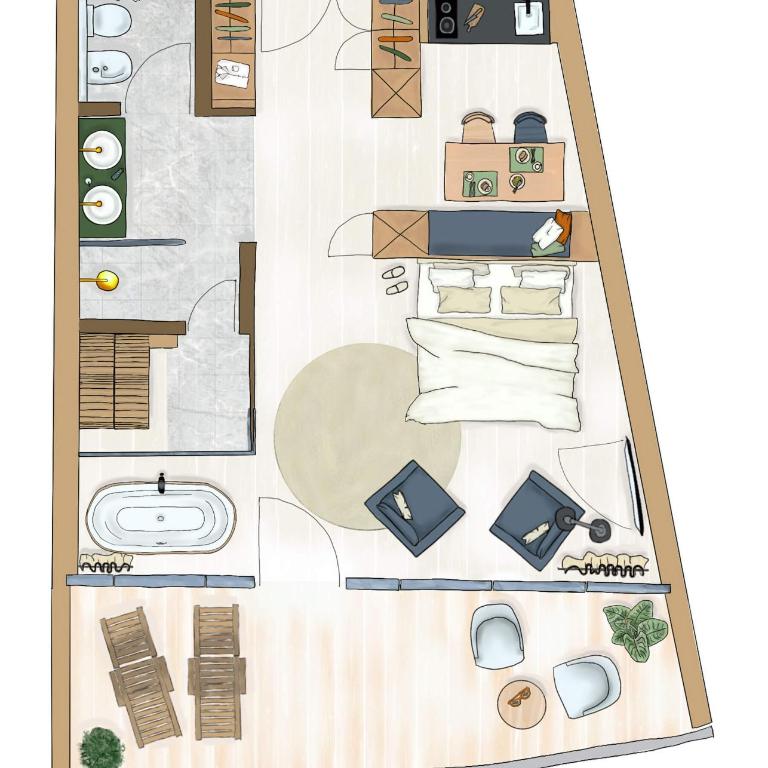 OLM Nature Escape - Eco Aparthotel - Junior Suite con Sauna - 3