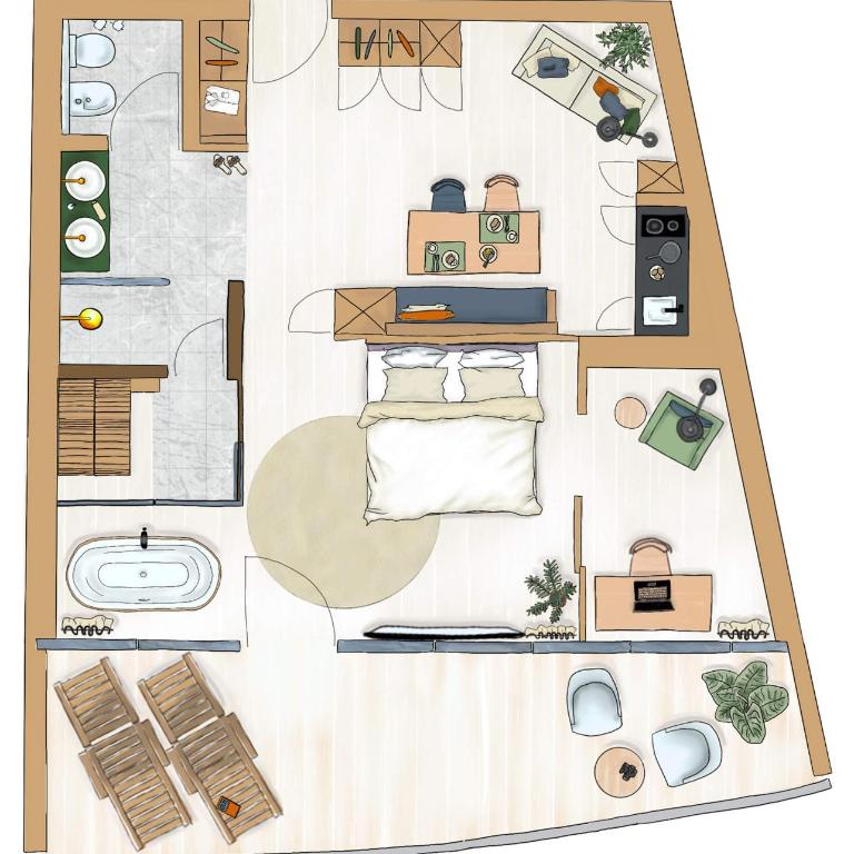 OLM Nature Escape - Eco Aparthotel - Suite con Sauna - 5