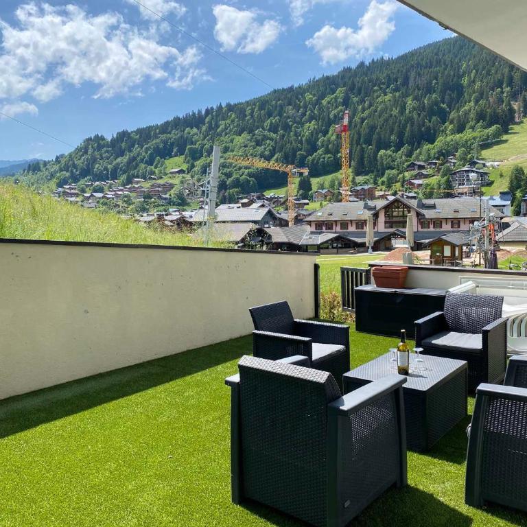 Appartement avec Terrasse au Pied des Pistes, Centre des Gets, 3 Étoiles, 6 pers., Animaux Acceptés - FR-1-623-280 - Apartamento (4 adultos) - 5