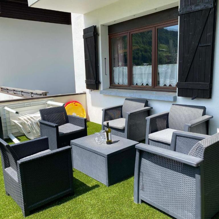 Appartement avec Terrasse au Pied des Pistes, Centre des Gets, 3 Étoiles, 6 pers., Animaux Acceptés - FR-1-623-280 - Apartamento (4 adultos) - 6