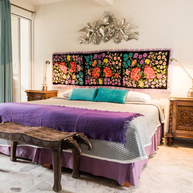 Casa de las Bugambilias B&B - Habitación Superior con cama extragrande - 4