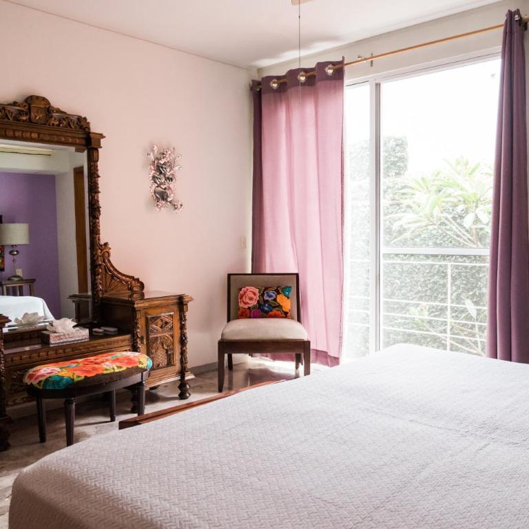 Casa de las Bugambilias B&B - Habitación con cama extragrande. - 4