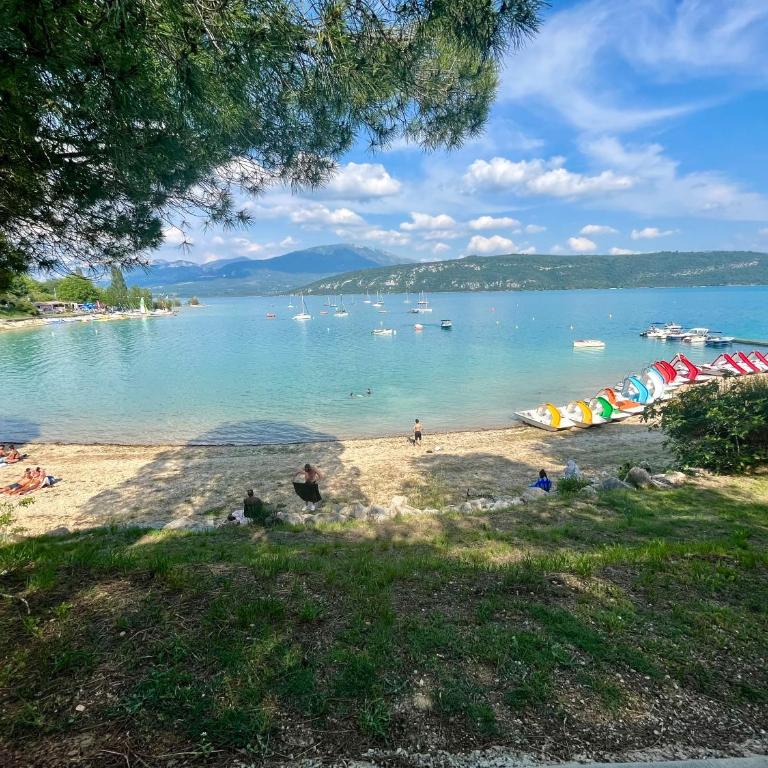 Appartement Harmonie T2-Climatisation, grand Jardin & Parking privé au calme - Apartamento de 1 dormitorio - 37