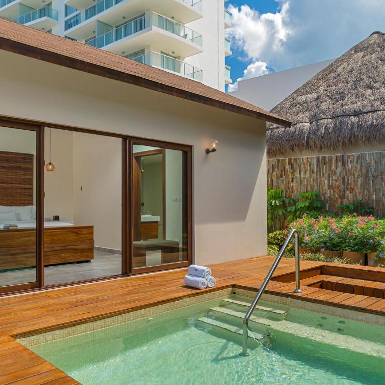 The Westin Cozumel - Suite Estudio Cabaña 1 de 1 dormitorio frente al mar - 1 cama extragrande - 1
