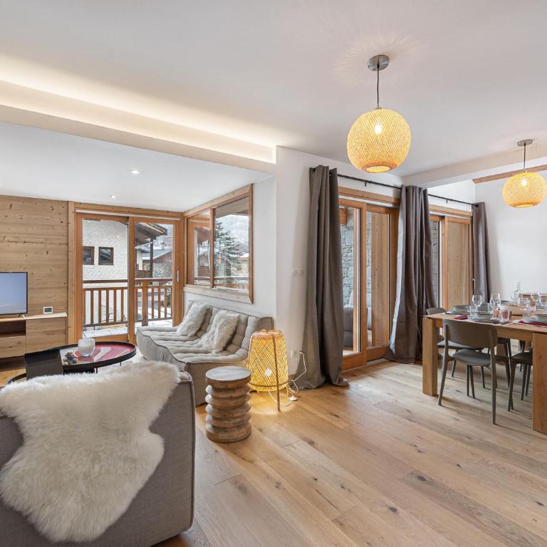 Appartement 8 pers. neuf proche pistes avec garage - Appartement 4 Chambres - 11