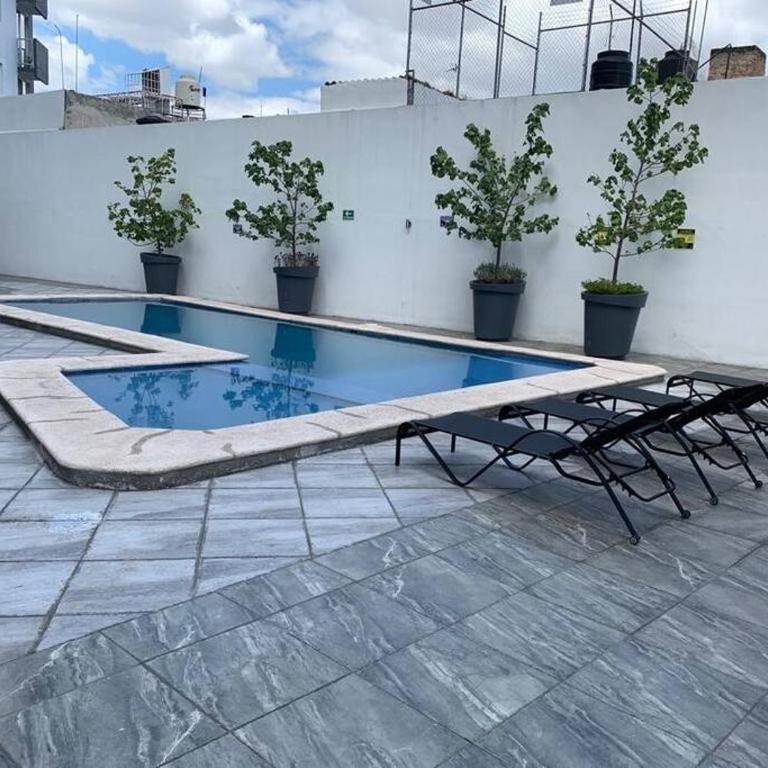 Depa nuevo en el corazón de GDL con seguridad y alberca - Apartamento de 2 dormitorios - 19