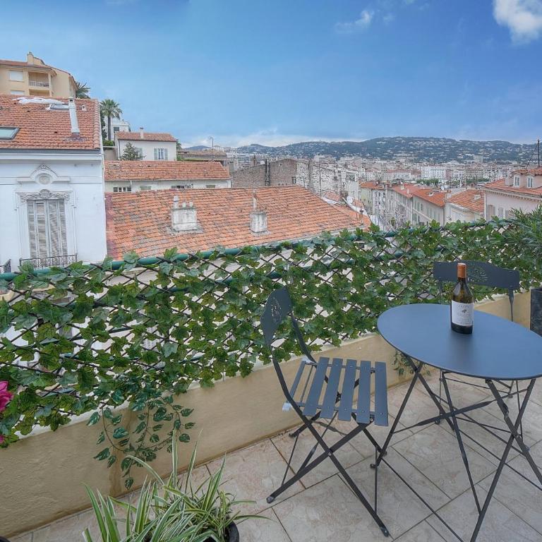 Lumineux Studio TERRASSE, Clémenceau-CANNES CENTRE A0B192 - Studio mit Balkon - 2