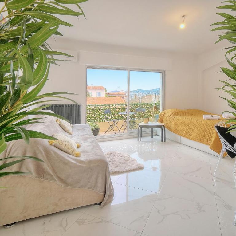Lumineux Studio TERRASSE, Clémenceau-CANNES CENTRE A0B192 - Studio mit Balkon - 10