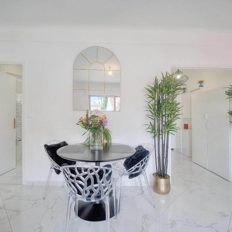 Lumineux Studio TERRASSE, Clémenceau-CANNES CENTRE A0B192 - Studio mit Balkon - 13