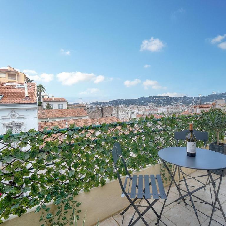 Lumineux Studio TERRASSE, Clémenceau-CANNES CENTRE A0B192 - Studio mit Balkon - 24