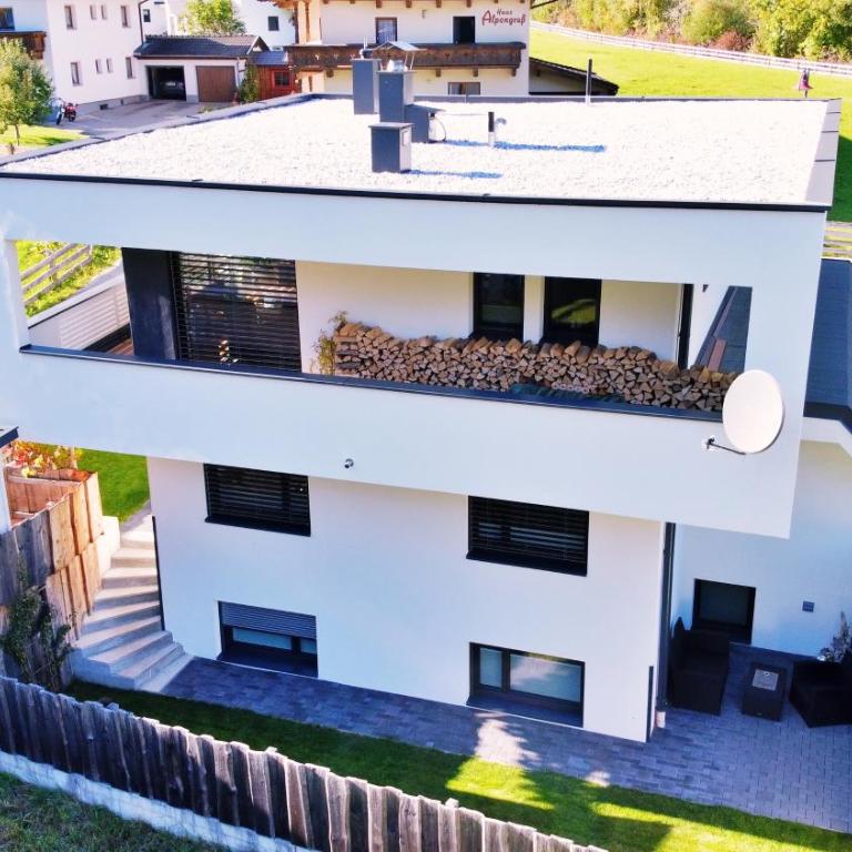 Haus Finca, inklusive Stubai Super Card während des Gültigkeitszeitraums, Busstop, WIFI, privater Garten - Apartment mit Blick auf die Berge - 7