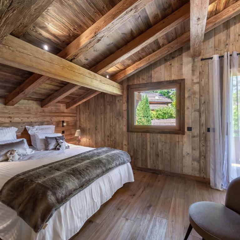 Chalet Luxe 12 Pers. Face aux Pistes avec Skiroom, Garage, Salle de Sport et Services Inclus - Chalet 3 Chambres - 13