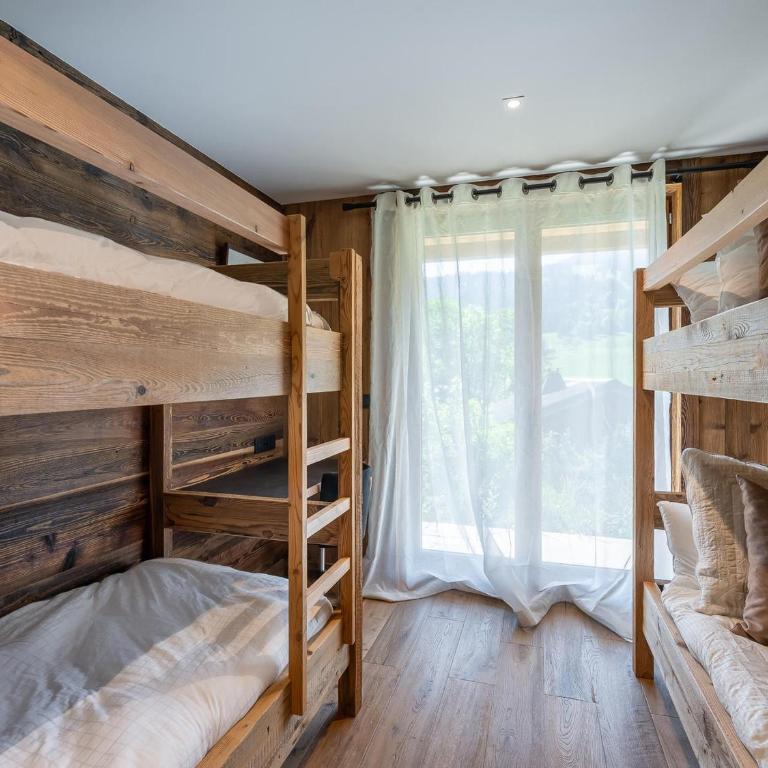 Chalet Luxe 12 Pers. Face aux Pistes avec Skiroom, Garage, Salle de Sport et Services Inclus - Chalet 3 Chambres - 14