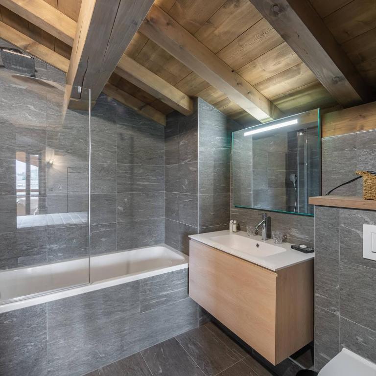 Charmant appartement Megève avec balcon, sauna et hammam - FR-1-569-55 - Appartement - 10