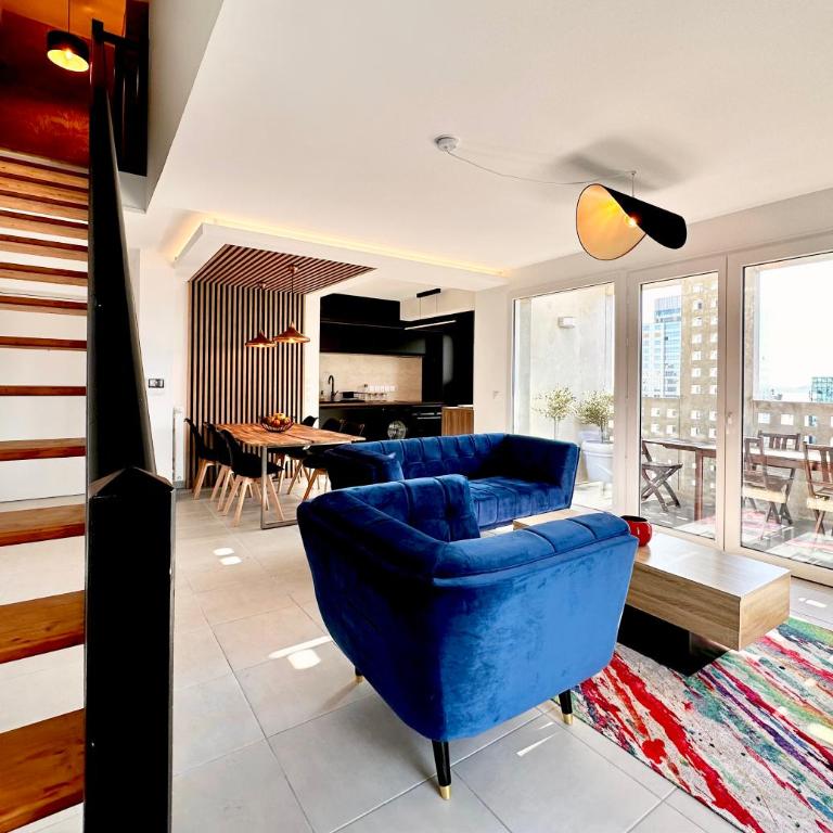Duplex - Vue Mer exceptionnelle - Quartier Euromed-avec Box - Appartement - Vue sur Mer - 6