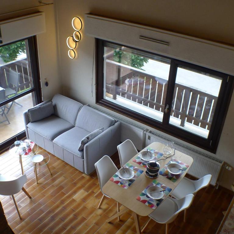 T2 avec mezzanine, balcon et parking à Samoëns - Pour télétravail - FR-1-629-115 - Apartment - 14