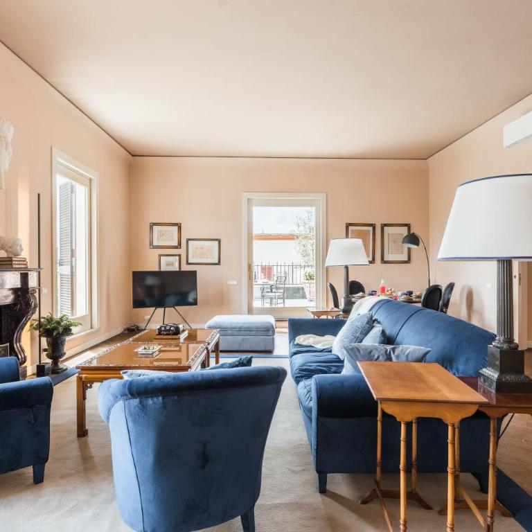 The Best Rent - Spacious apartment with terraces with panoramic view of Rome - Apartment mit Terrasse - 3