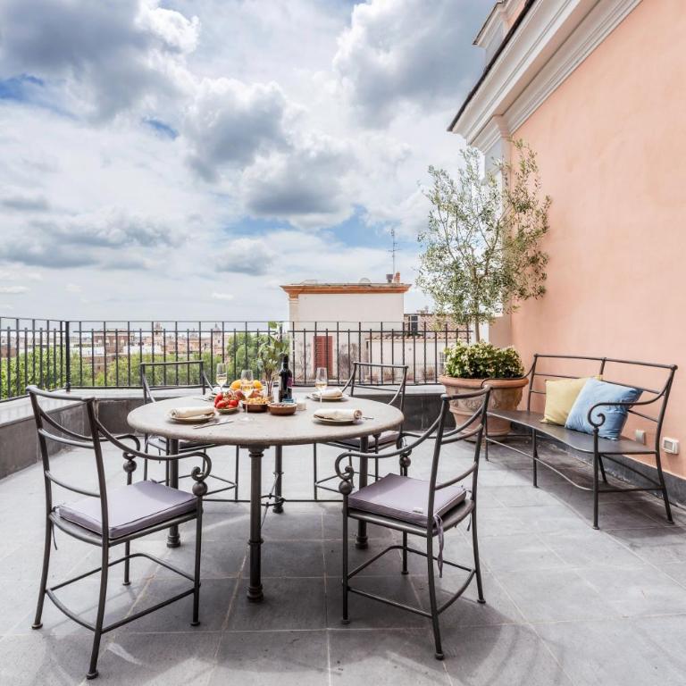 The Best Rent - Spacious apartment with terraces with panoramic view of Rome - Apartment mit Terrasse - 11