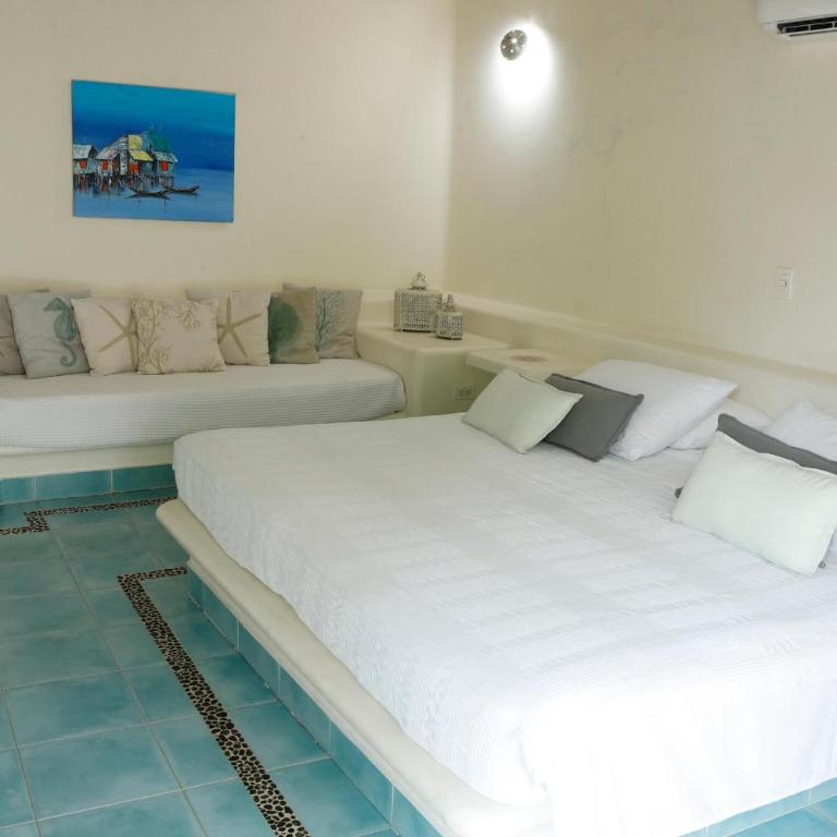 Cabana SalSiPuedes - Habitación Doble Deluxe con terraza privada y vistas al mar - 1