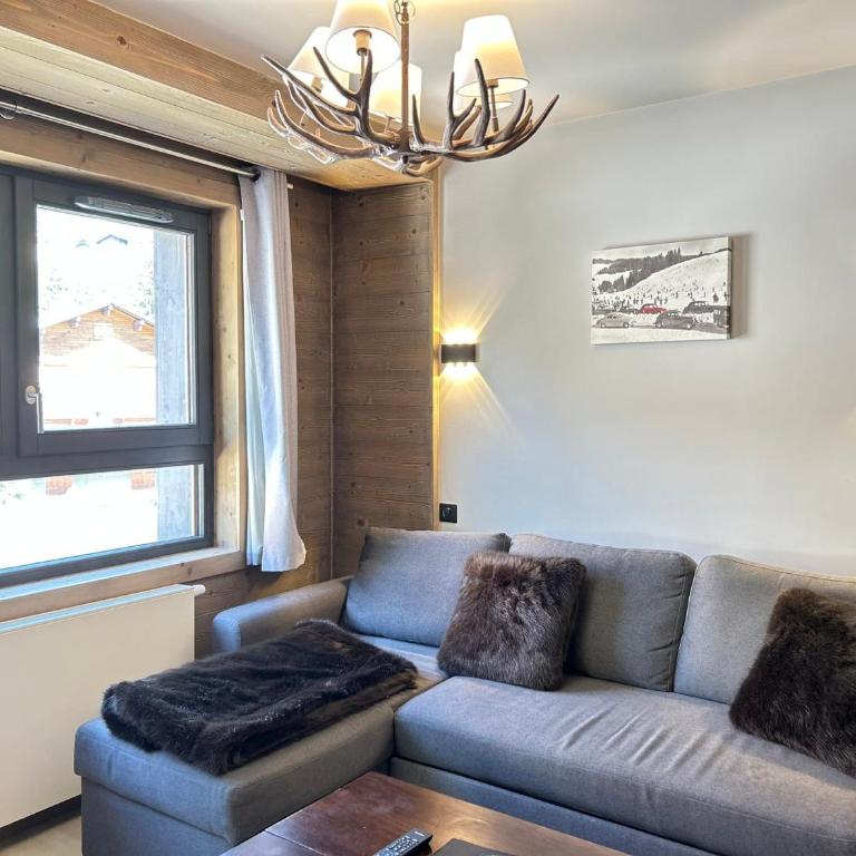 Appartement Haut Standing au Centre des Gets, Pied des Pistes, 6/8 Couchages, Terrasse, Services Inclus - FR-1-623-89 - Appartamento (8 Adulti) - 15