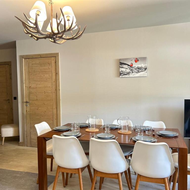 Appartement Haut Standing au Centre des Gets, Pied des Pistes, 6/8 Couchages, Terrasse, Services Inclus - FR-1-623-89 - Appartamento (8 Adulti) - 16