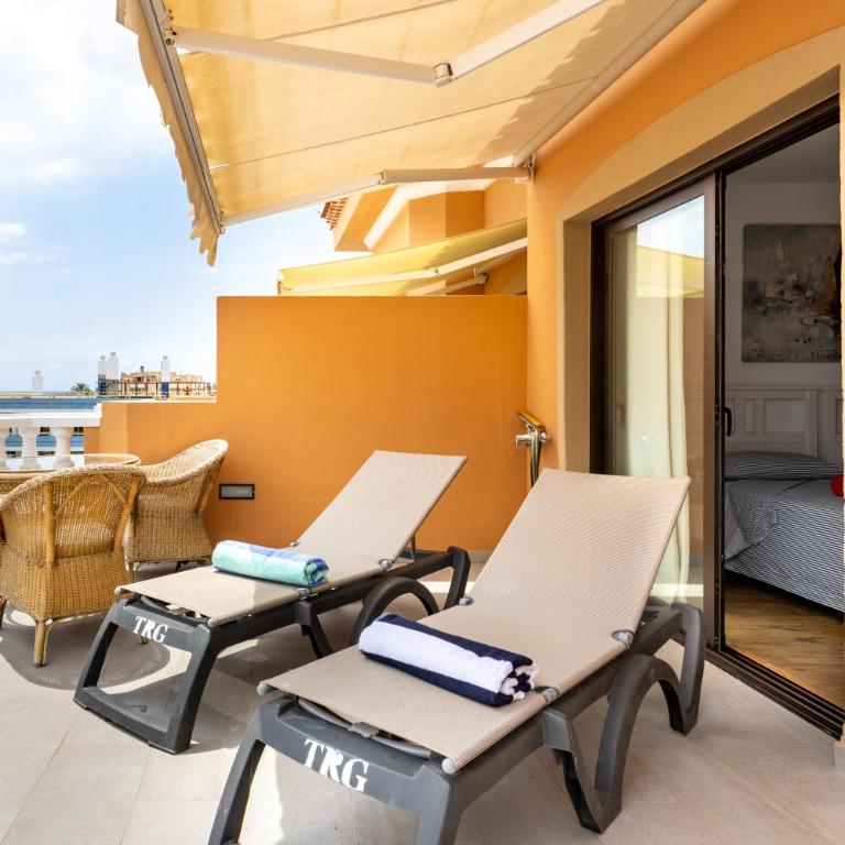 Exclusive Penthouse Playa Las Vistas 4 close to the sea and beach, aircondition for a fee, wifi, terrace, heated pool - Apartamento con vistas al mar - 38