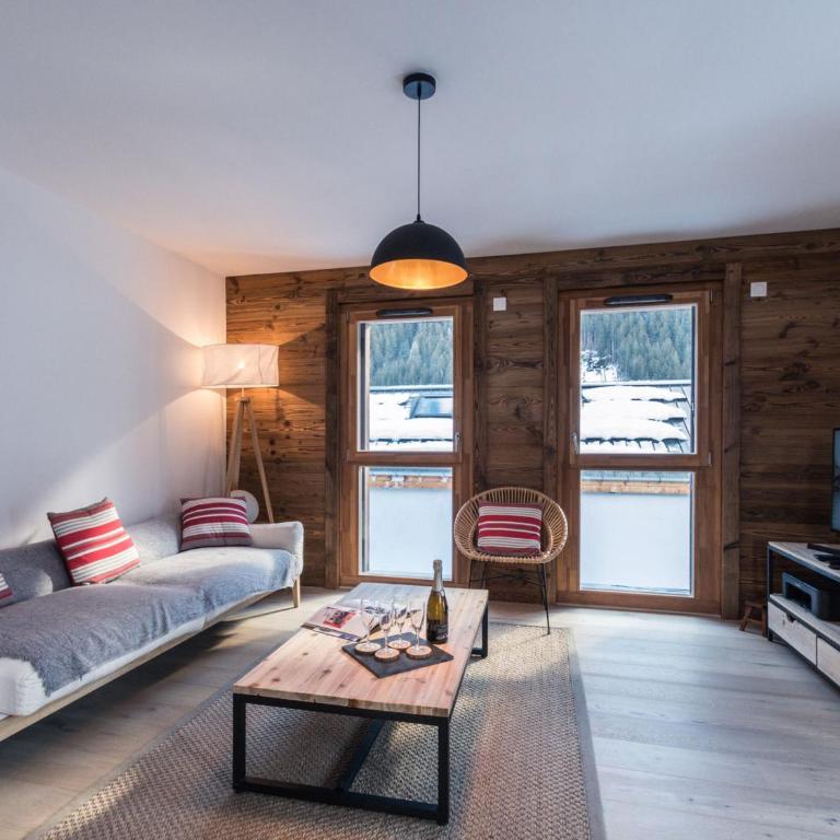Duplex 3 étoiles pour 6 pers, Chamonix, parking privé - FR-1-343-189 - Apartamento - 15