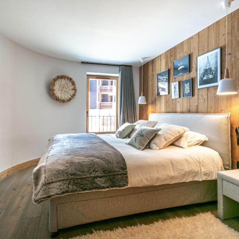 Luxueux 4 pièces avec balcon, cheminée et services conciergerie à Val-d'Isère - FR-1-694-65 - Apartment - 16