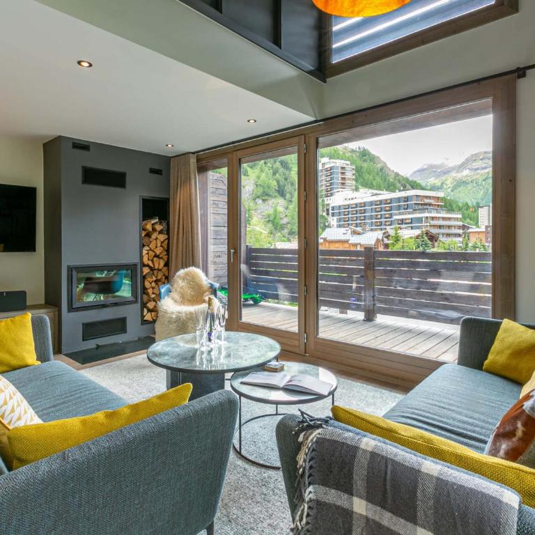 Appartement de Standing en Duplex à Val-d'Isère avec Balcon, Parking et Wifi - FR-1-694-22 - Appartement - 12