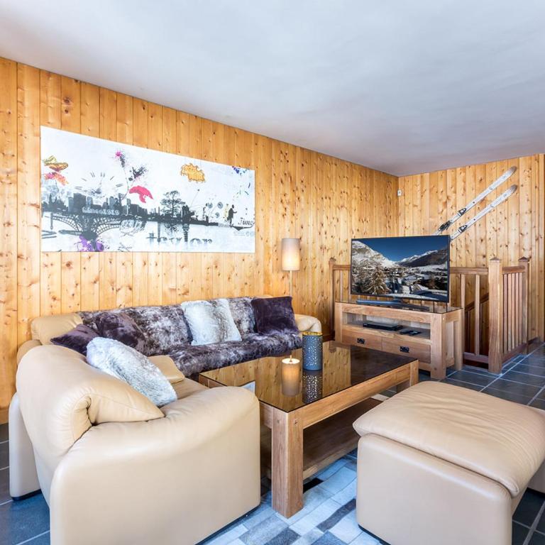 Chalet semi-indépendant avec terrasse et WiFi à Val-d'Isère - FR-1-694-267 - Appartement - 9