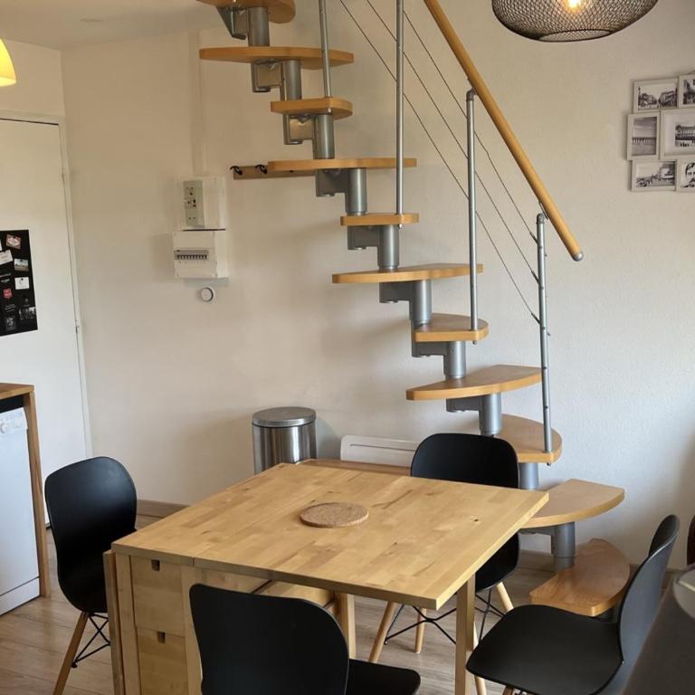 Accès direct plage, T3 mezzanine, 4 pers, balcon, parking, proche thalasso à Cabourg - FR-1-487-357 - Appartamento - 8