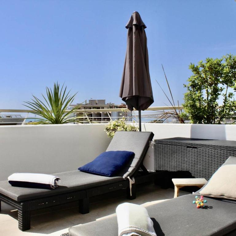 Superbe appartement climatisé avec terrasse et jardin à Villeneuve Loubet Plage - FR-1-252A-106 - Appartement - 10