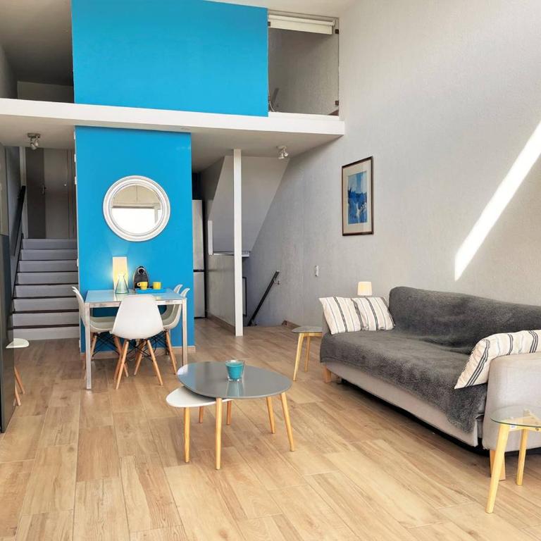 Appartement climatisé 3 pièces, 6 couchages - Face à la plage - Le Lavandou - FR-1-251-510 - Apartamento - 6