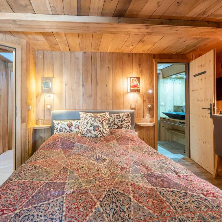 Chalet Ananda avec Sauna, Baignoire Balnéo et Terrasse - Chalet con 3 Camere da Letto - 12
