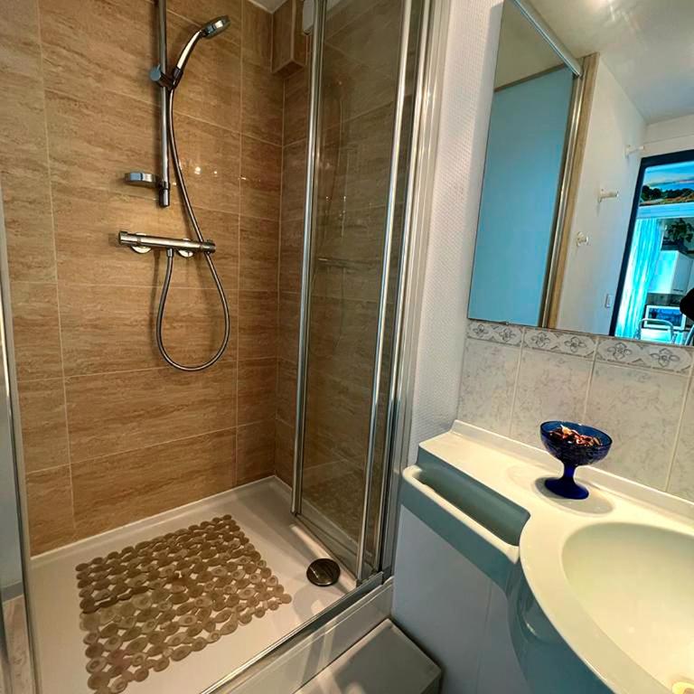 T2 à pied de plage sur ancien hôtel chic, samedi a samedi - Appartamento con 1 Camera da Letto - 20