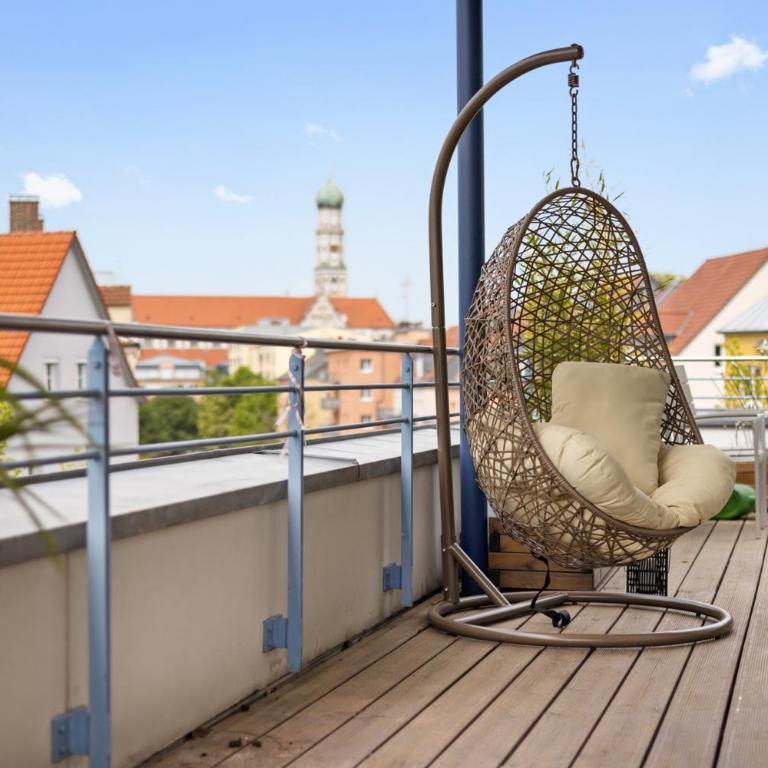Arbio I Premium Penthouse Apartment Augsburg - Appartamento Attico - 9